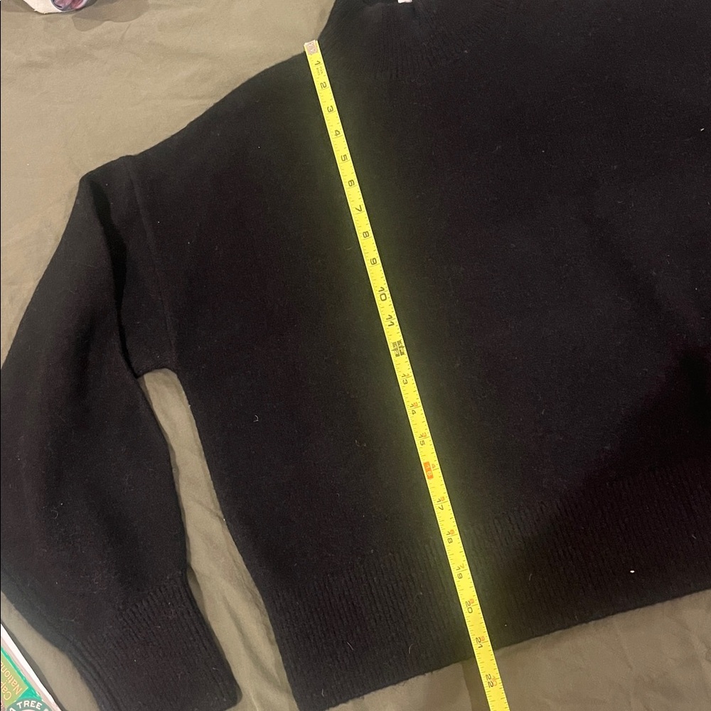 & Other Stories Black Turtleneck Sweater - Picture 5 of 5